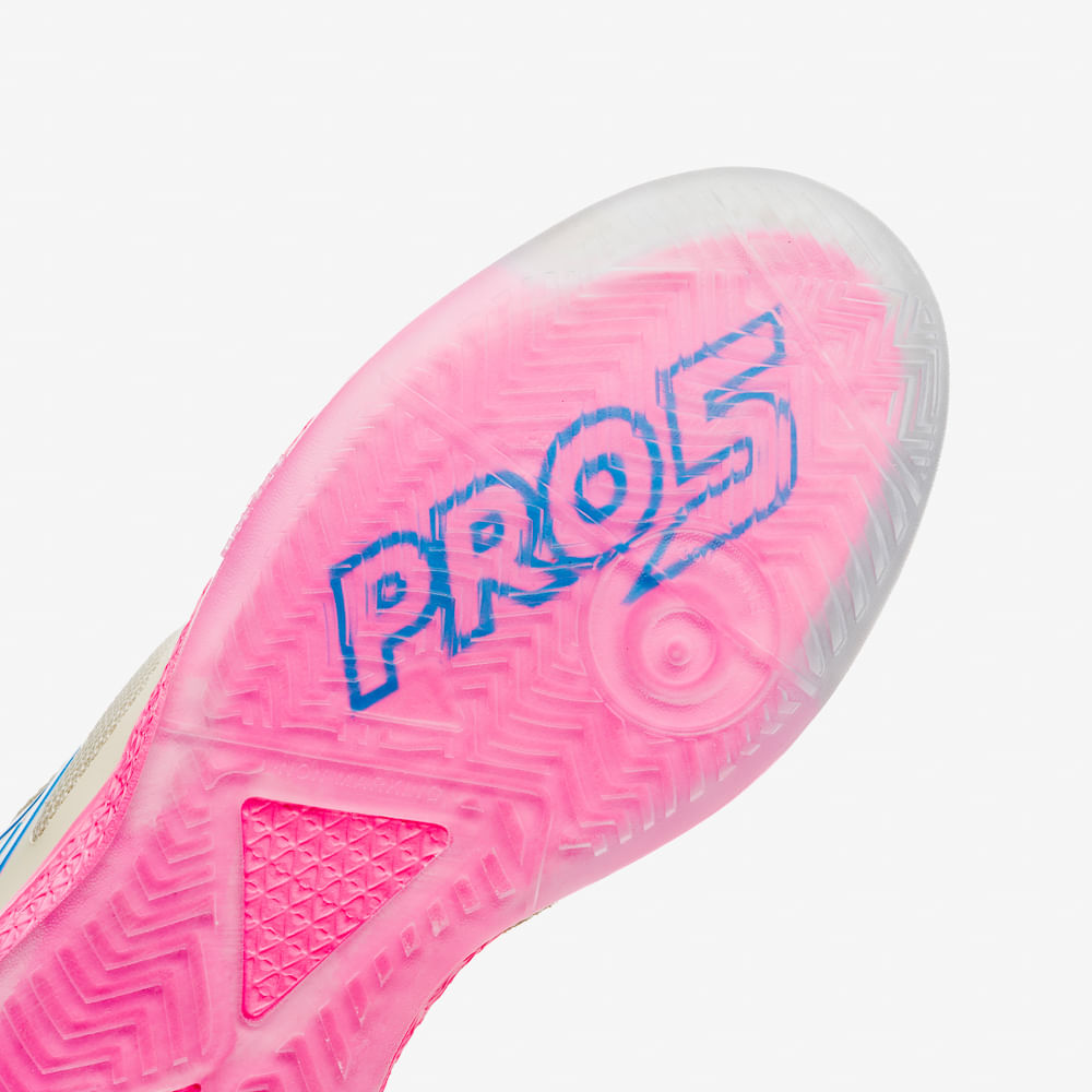 Chuteira Futsal Umbro Pro 5 Bump Rosa