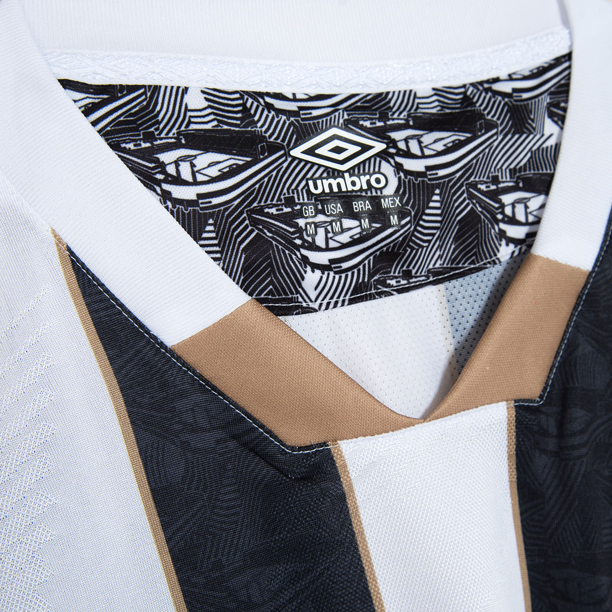 Camisa Masculina Umbro Santos Of.2 2024 Jogador S/N