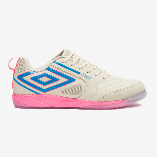 Chuteira Futsal Umbro Pro 5 Bump Rosa