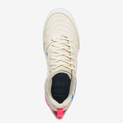 Chuteira Futsal Umbro Pro 5 Bump Rosa