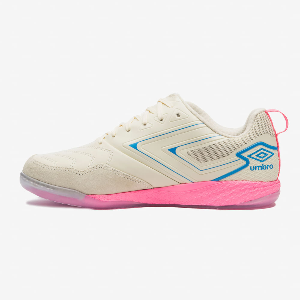 Chuteira Futsal Umbro Pro 5 Bump Rosa
