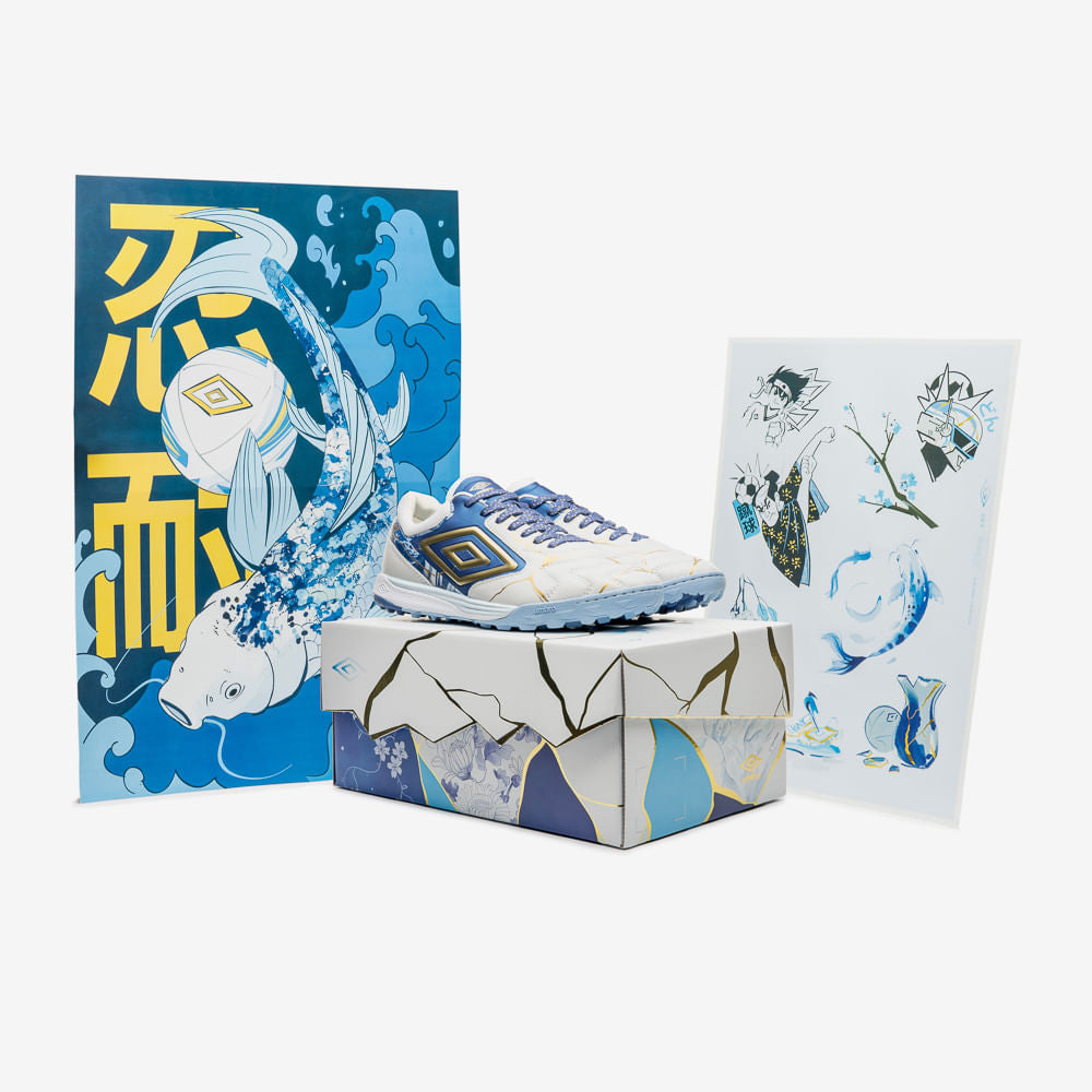 Chuteira Society Umbro Ada Master Class Pro Bump Kintsugi